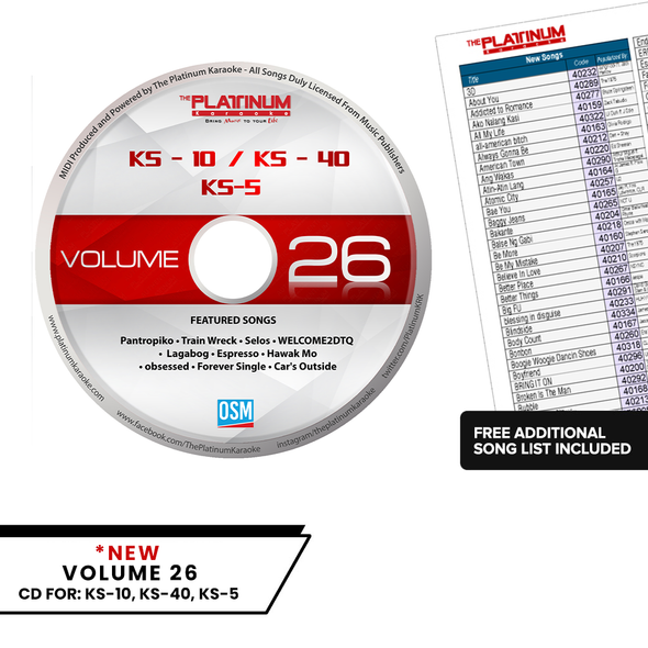 Volume 26 KS10/KS40/KS5/KS-1