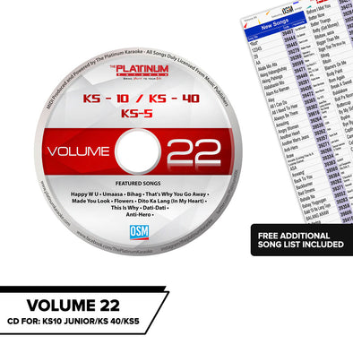 Volume 22 KS10/KS40/KS5/KS-1
