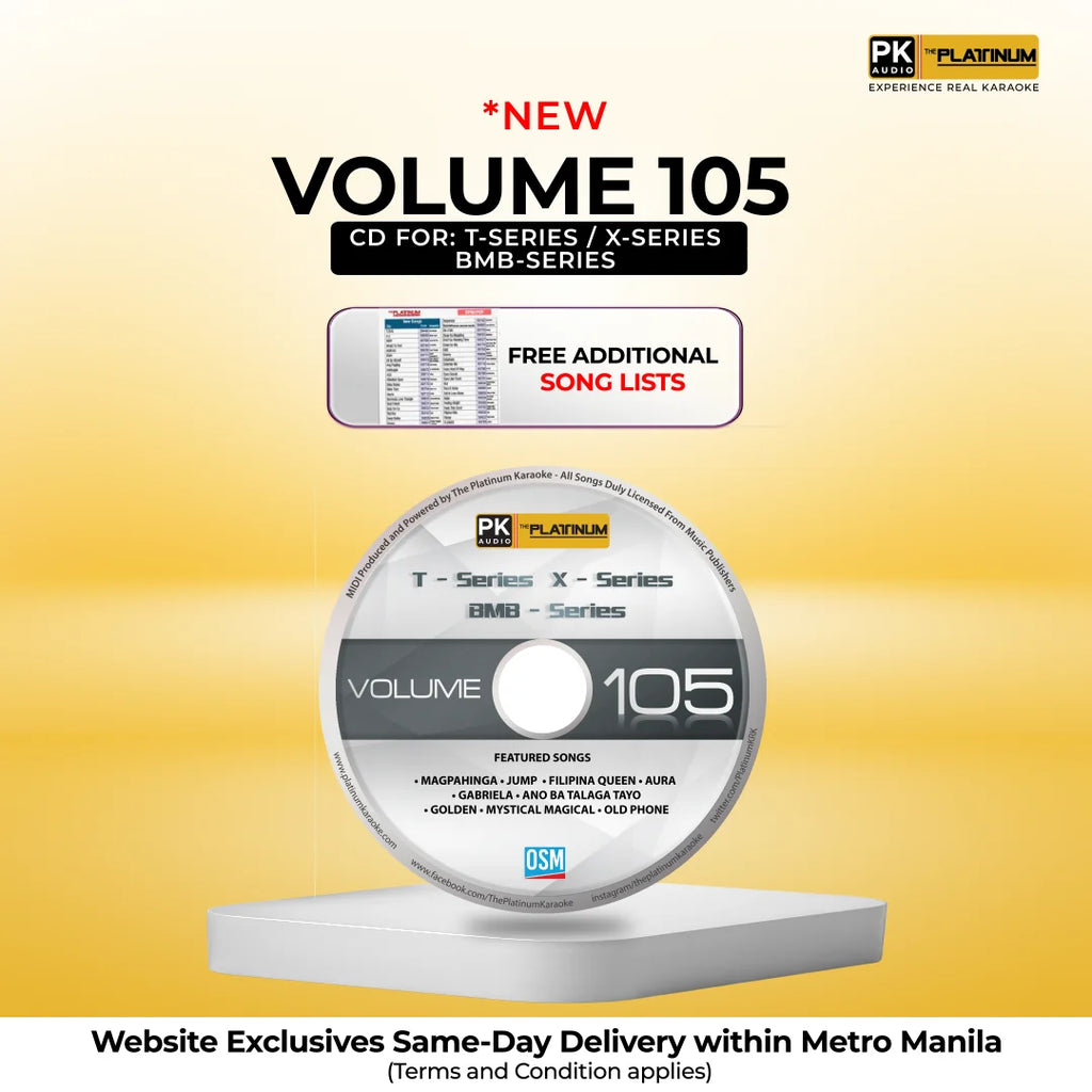 Volume 105 T-X Series