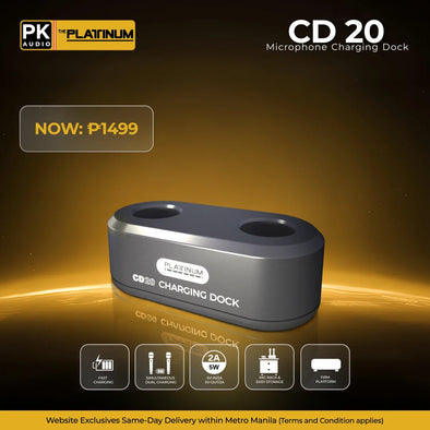 Platinum Karaoke CD20 - Microphone Charging Dock