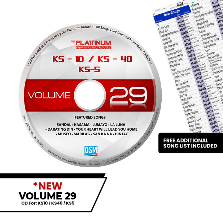 Volume 29 KS10/KS40/KS5/KS-1
