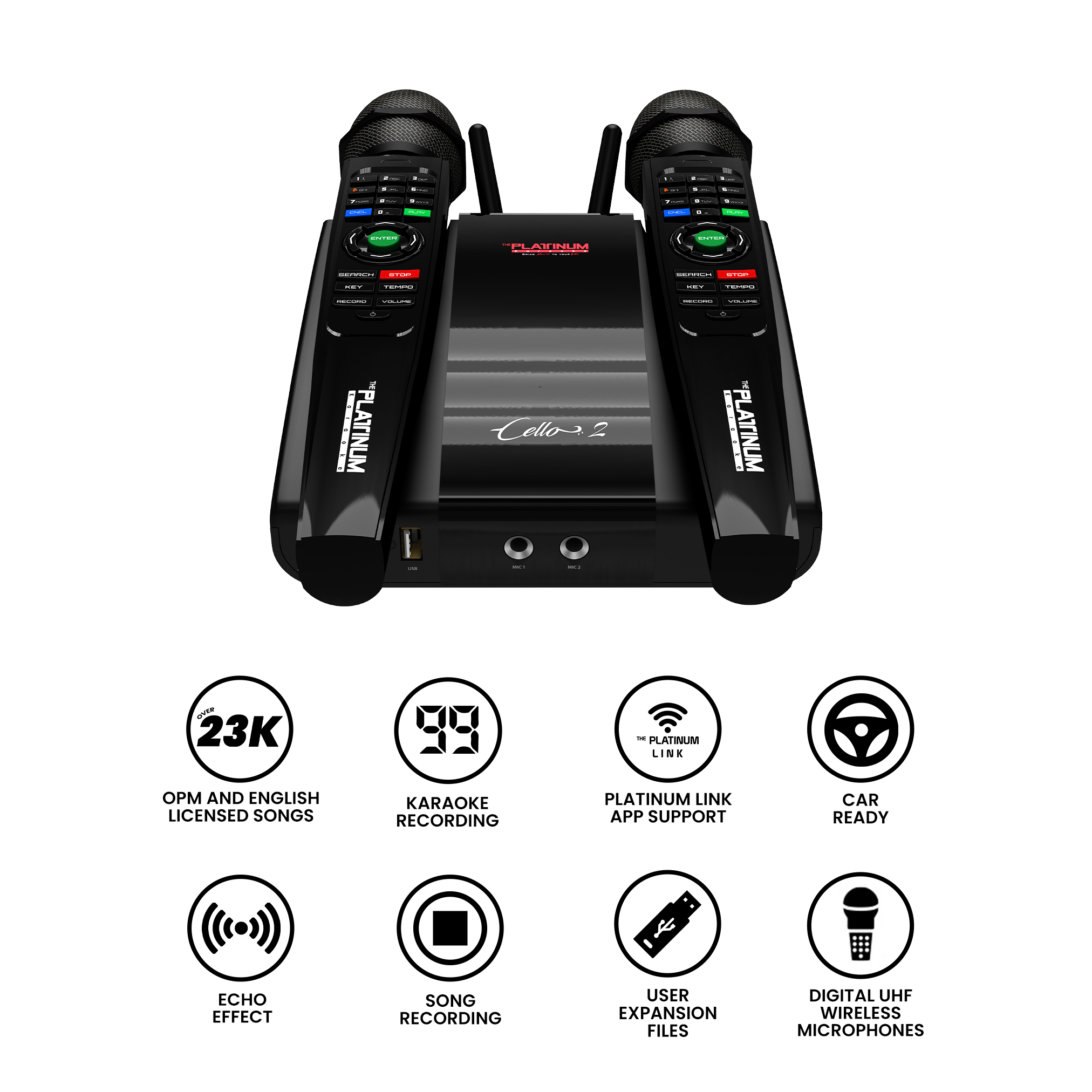 Cello 2 + AD-310 PRO + BOSS MA 400 PRO - Bundle Rush