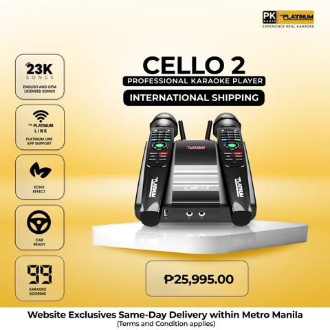 Cello 2 - International Shipping