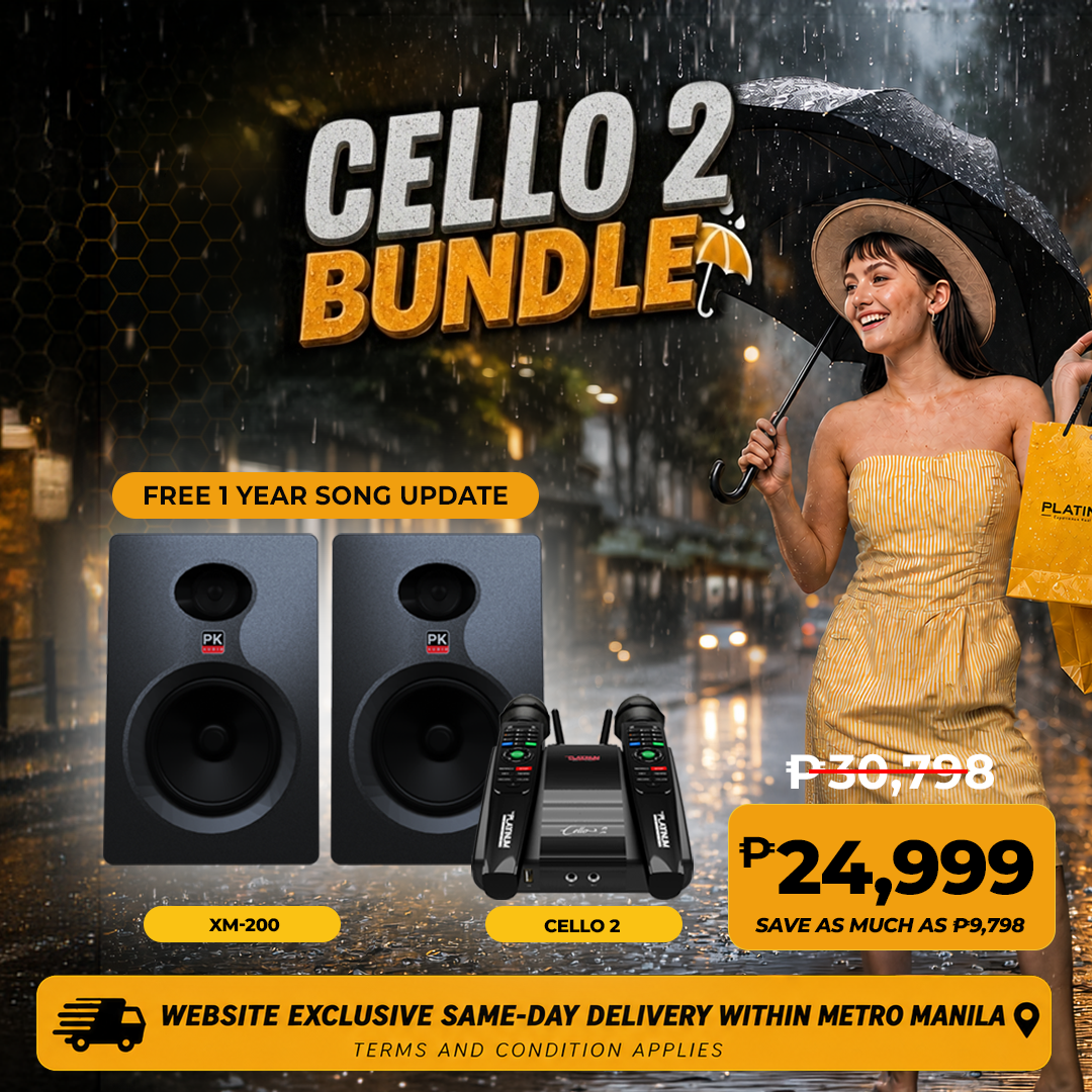 CELLO 2 + XM-200 with Free 1 Year Song Update Bundle
