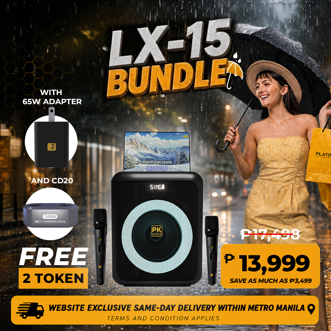 LX15 + Free 2 Token with 65W adapter and CD20 Bundle