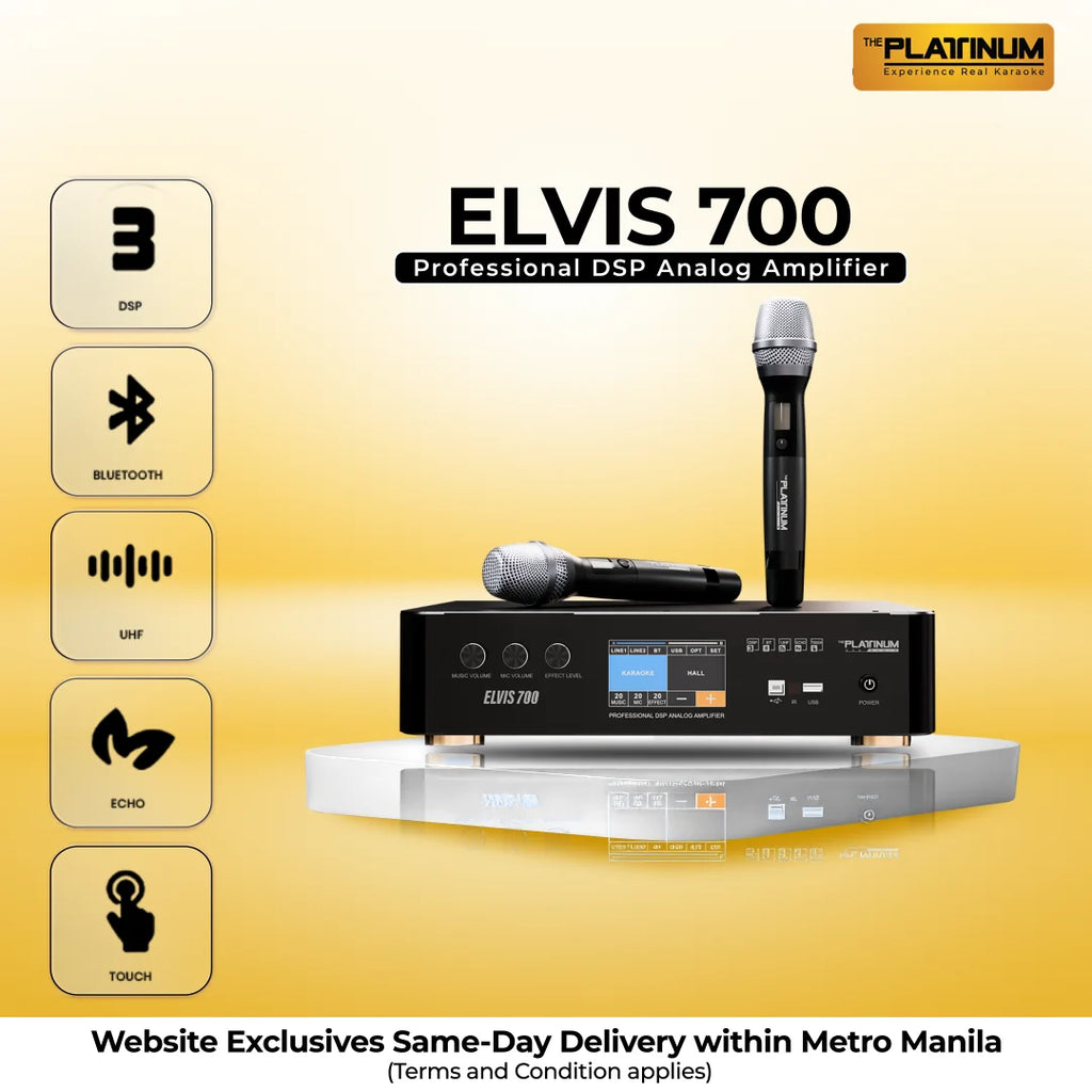 Elvis 700 Professional DSP Analog Amplifier