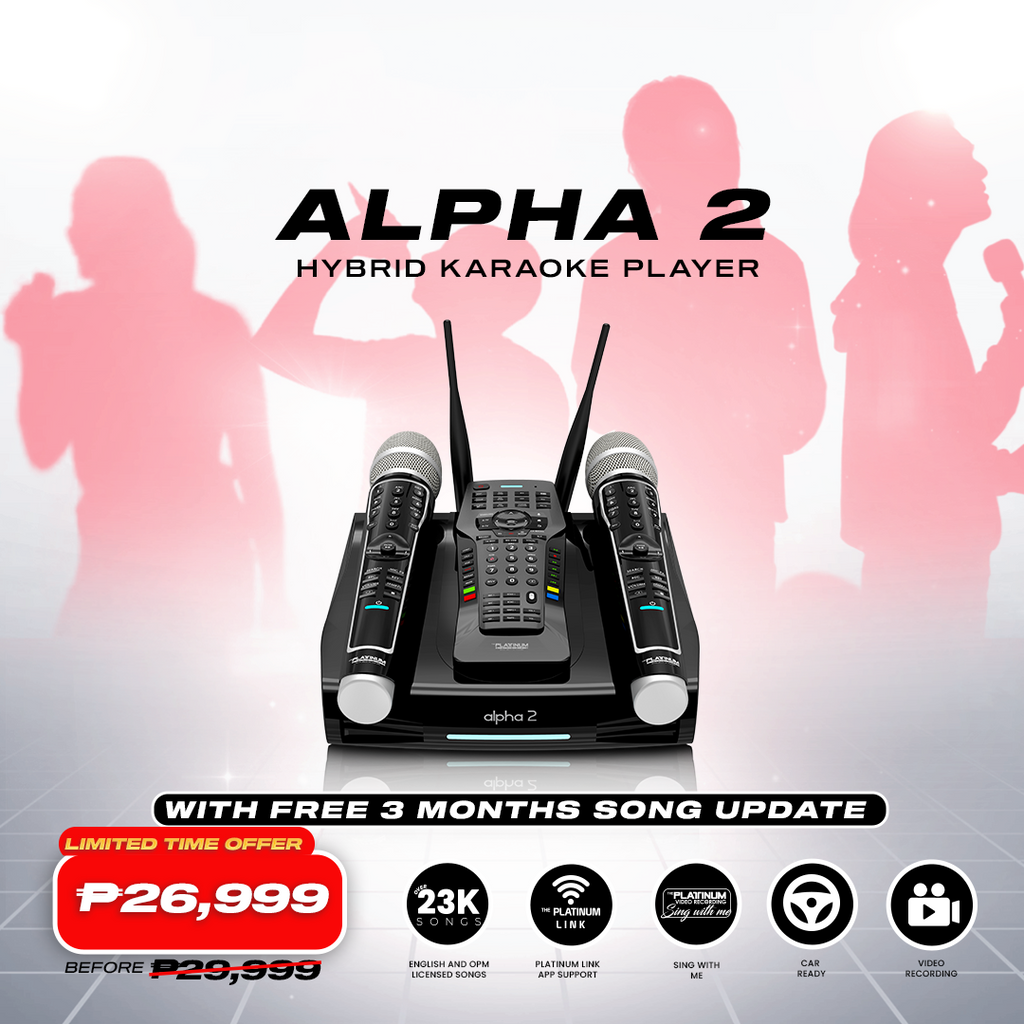 Alpha 2 with Free 3 Month Song Update