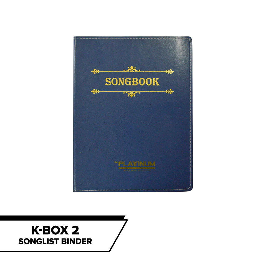 K-Box 2 Songlist Binder