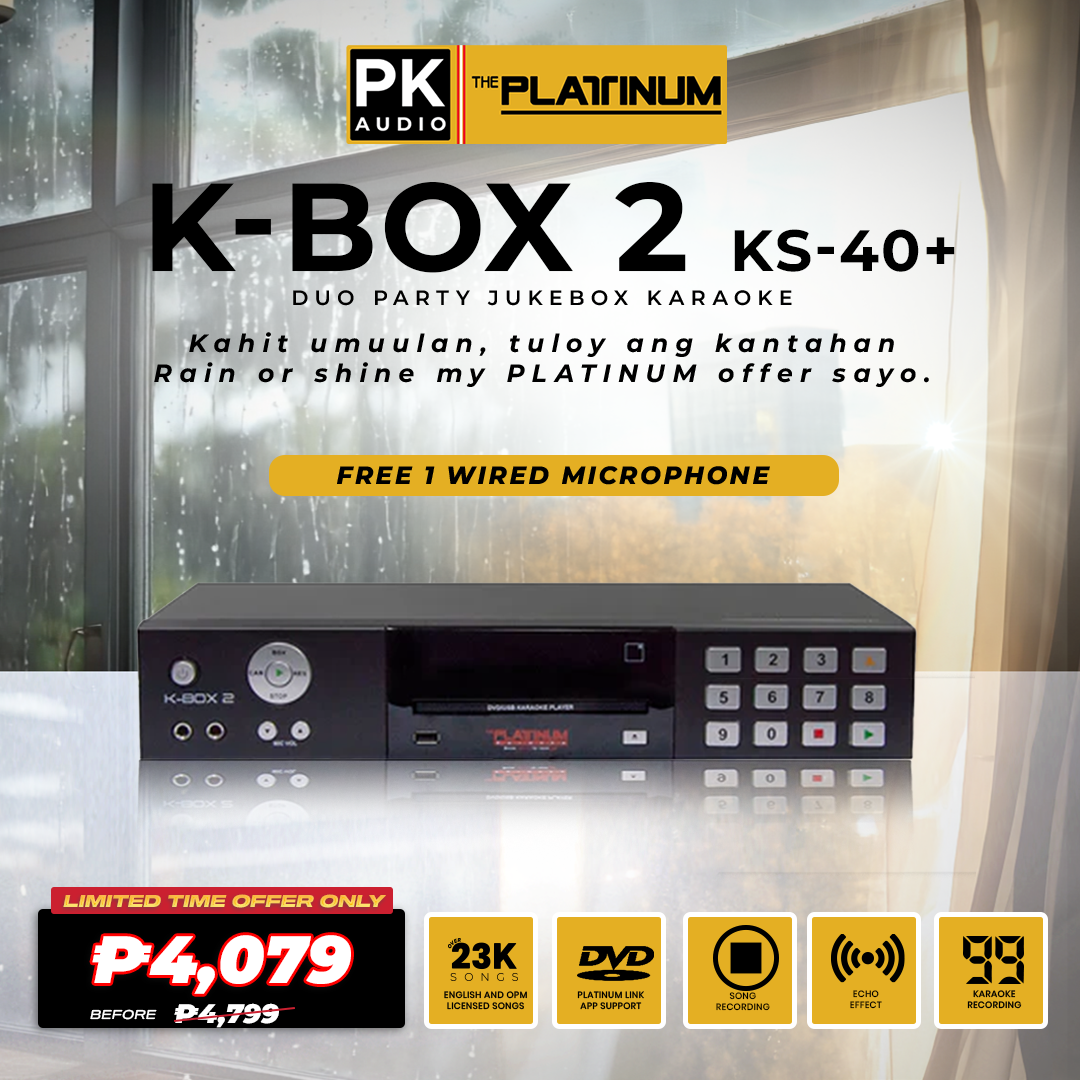 K-Box 2 with Free Wired Microphone