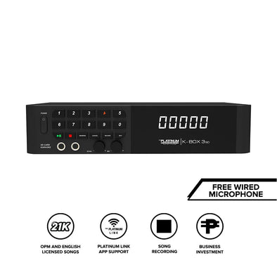 K-Box 3 with Free Wired Microphone