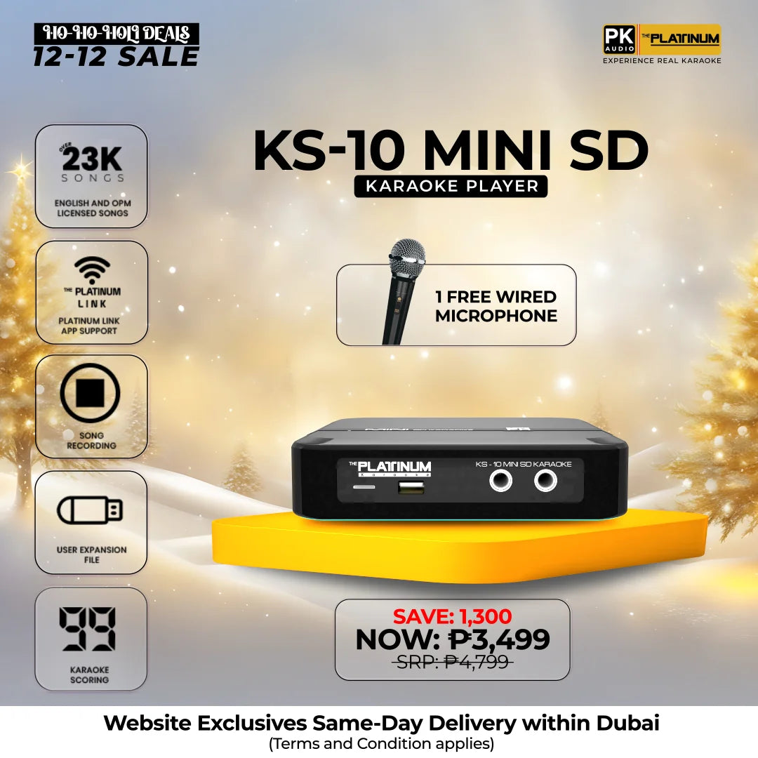 KS10 Mini SD with Free Wired Microphone
