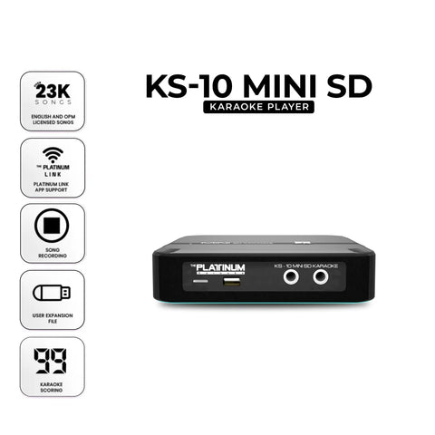 KS-10 Mini SD with Free Wired Microphone