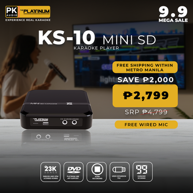 KS10 Mini SD with Free Wired Microphone