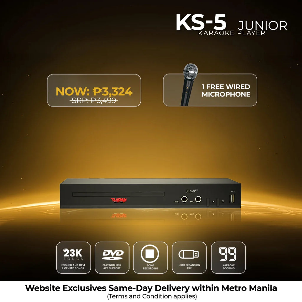 KS-5 with Free Wired Microphone
