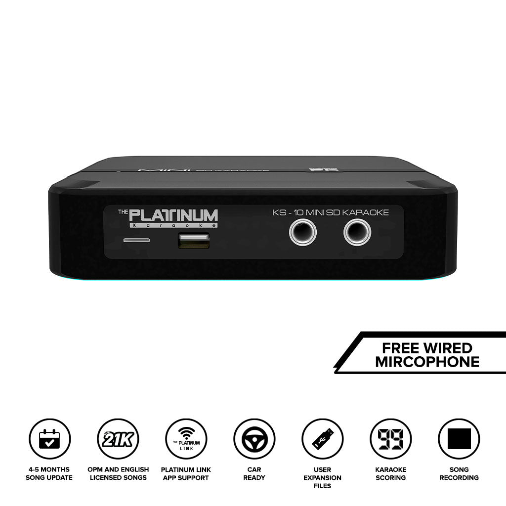 KS-10 Mini SD with Free Wired Microphone