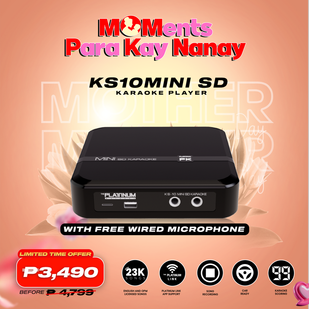 KS-10 Mini SD with Free Wired Microphone