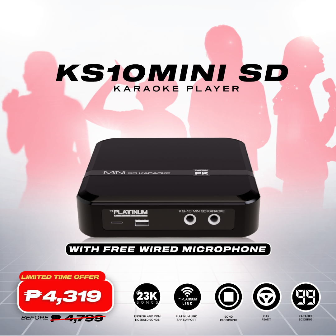 KS-10 Mini SD with Free Wired Microphone