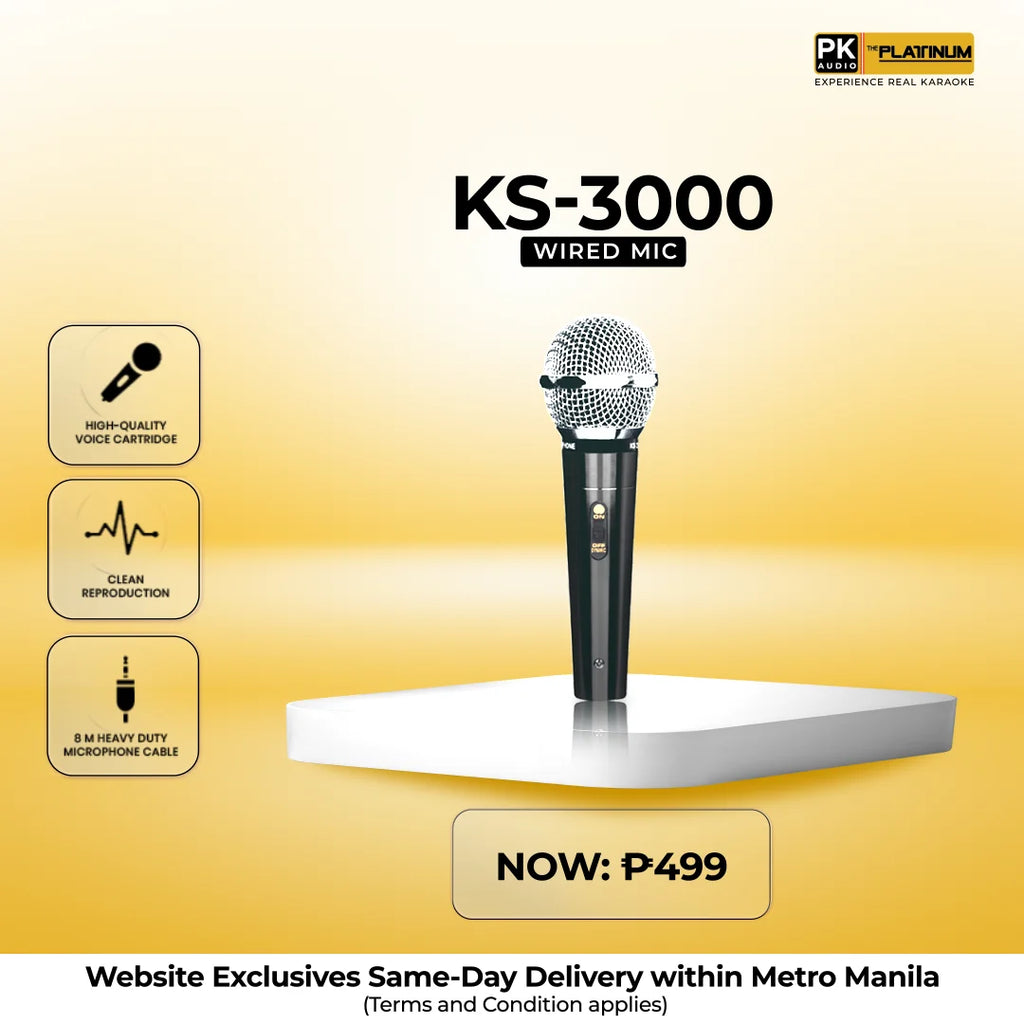 KS-3000 Wired Microphone
