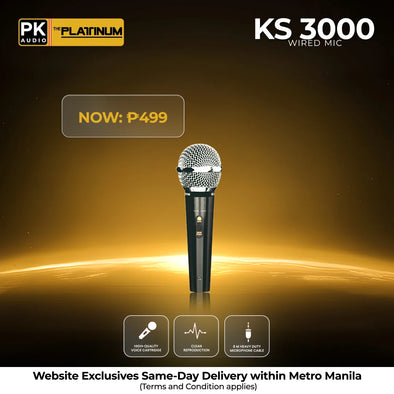 KS-3000 Wired Microphone