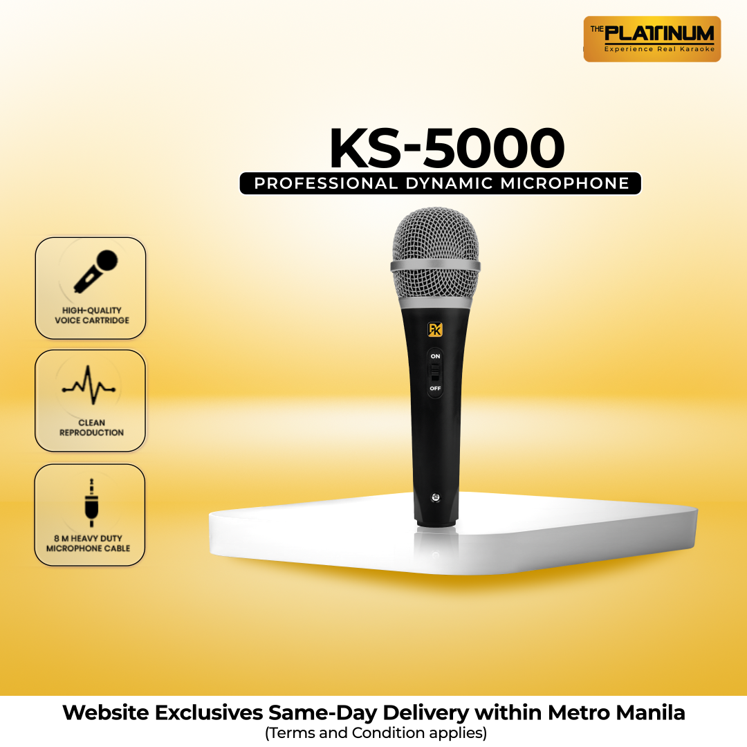 KS-5000 PROFESSIONAL DYNAMIC MICROPHONE