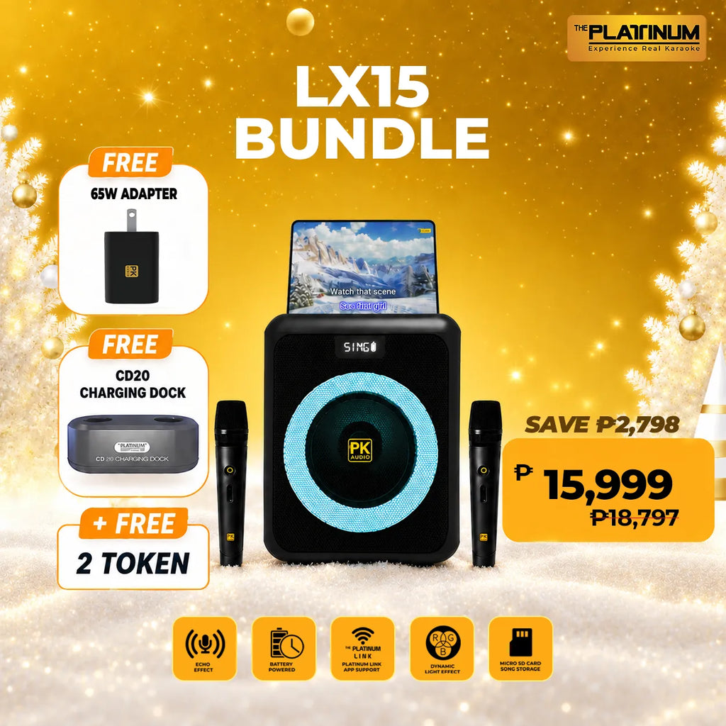 LX15 + Free 2 Token with 65W adapter and CD20 Bundle