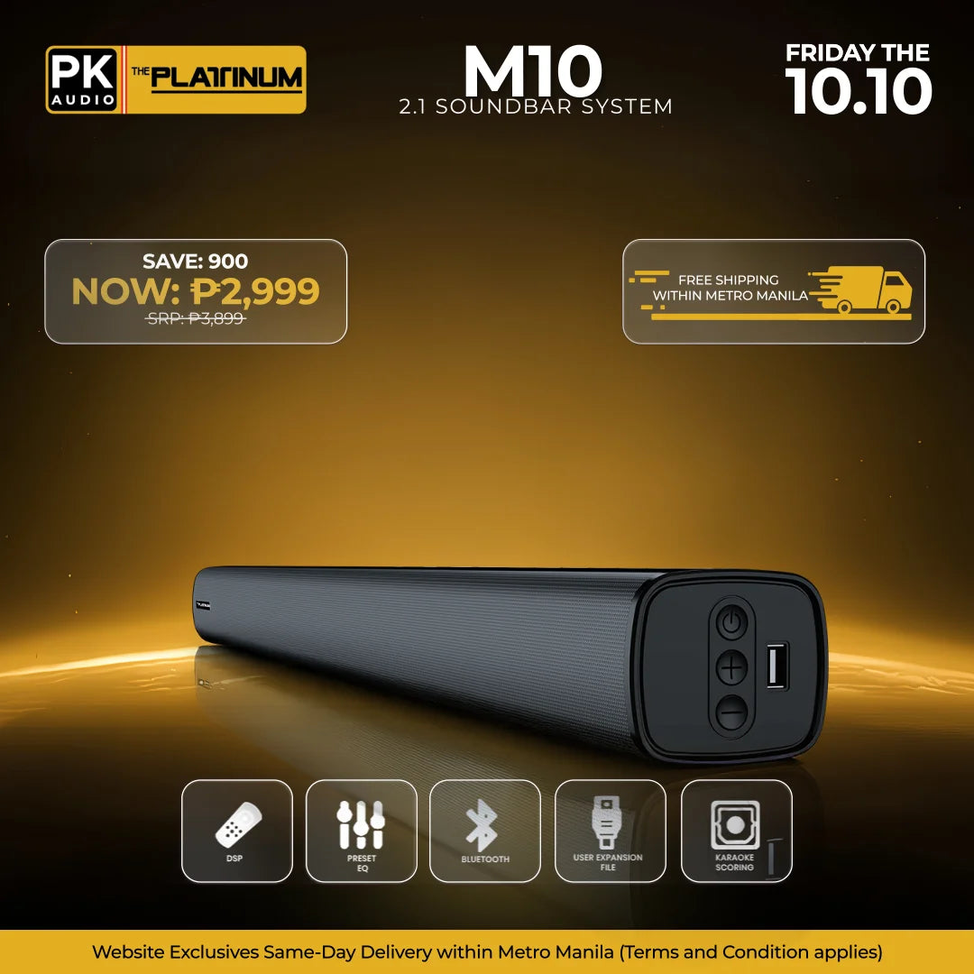 M10 2.1 Soundbar System