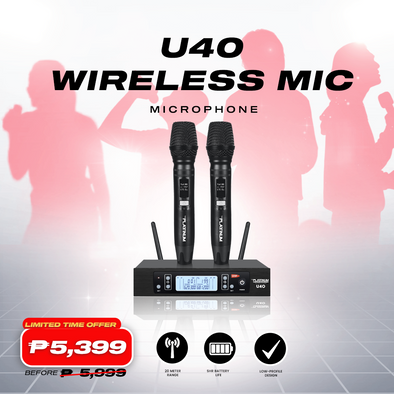 U40 Wireless Mic