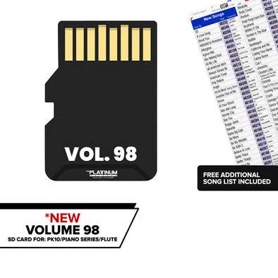 Vol.98 SD Card - Piano/v1.5/v1.6/Flute/Piano XL SD/PK-10