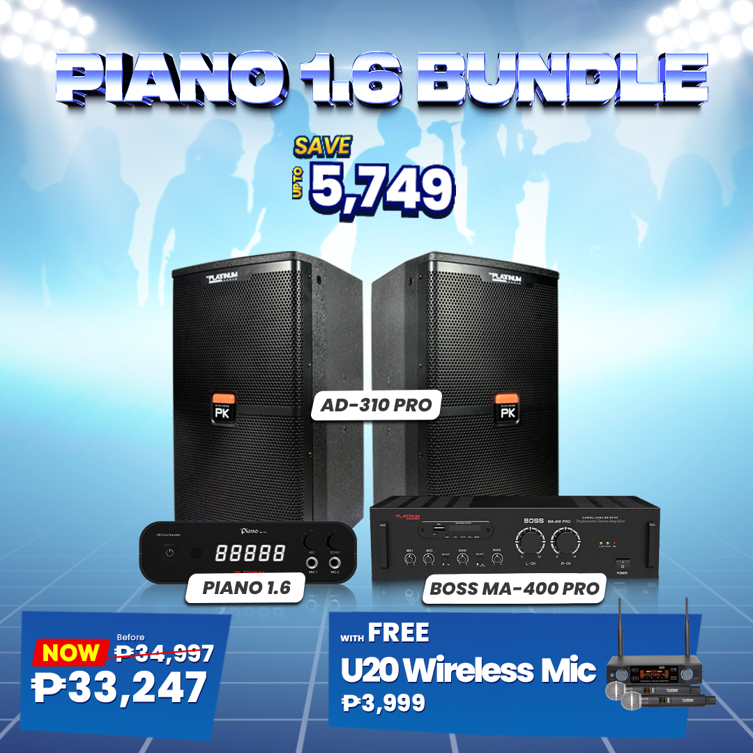 Piano V1.6 AD-310 Pro BOSS MA-400 Pro FREE U20