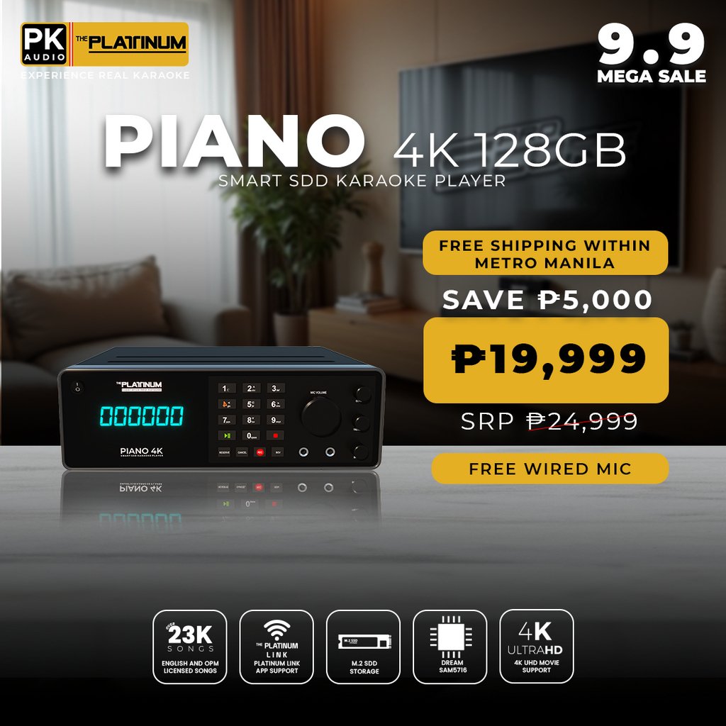 PIANO 4K 128GB SMART SSD KARAOKE