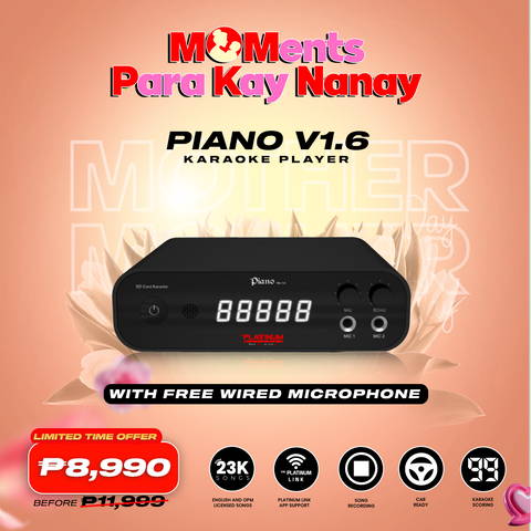 Piano v1.6 with Free Wired Microphone