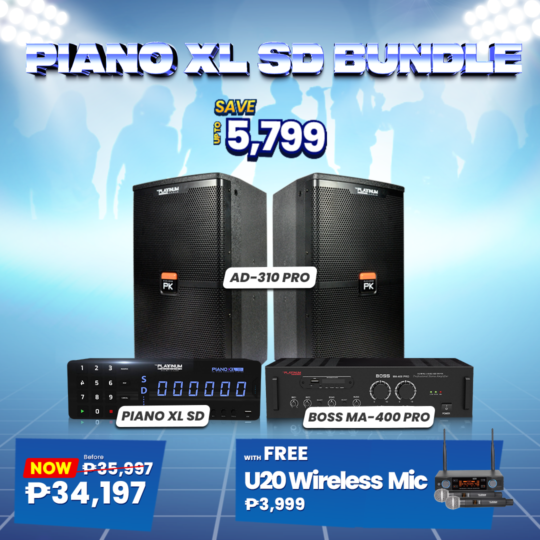 Piano XL SD AD-310 Pro BOSS MA-400 Pro FREE U20
