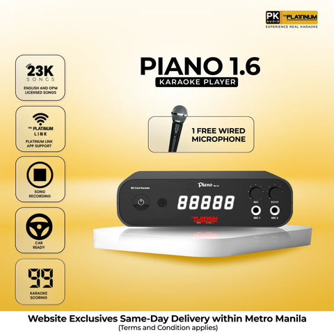 Piano 1.6 AD-106 SULTAN MA-350R FREE U20