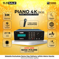 PIANO 4K 128GB SMART SSD KARAOKE