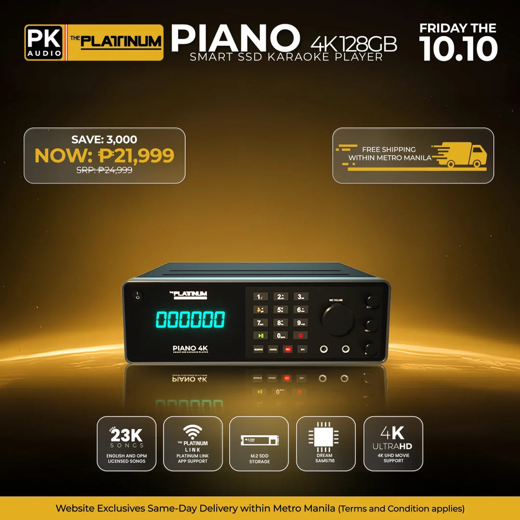 PIANO 4K 128GB SMART SSD KARAOKE
