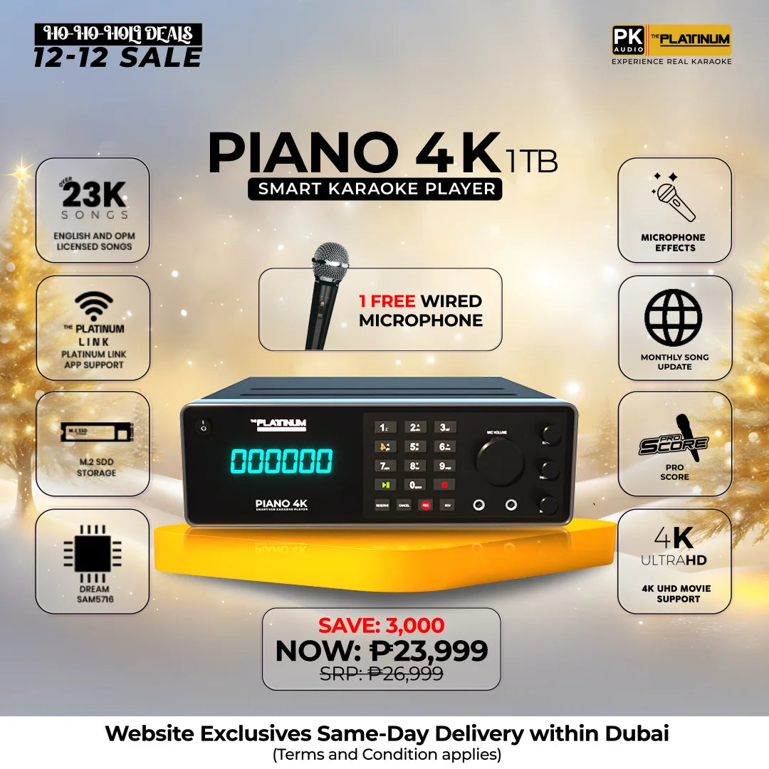 PIANO 4K 1TB SMART SSD KARAOKE