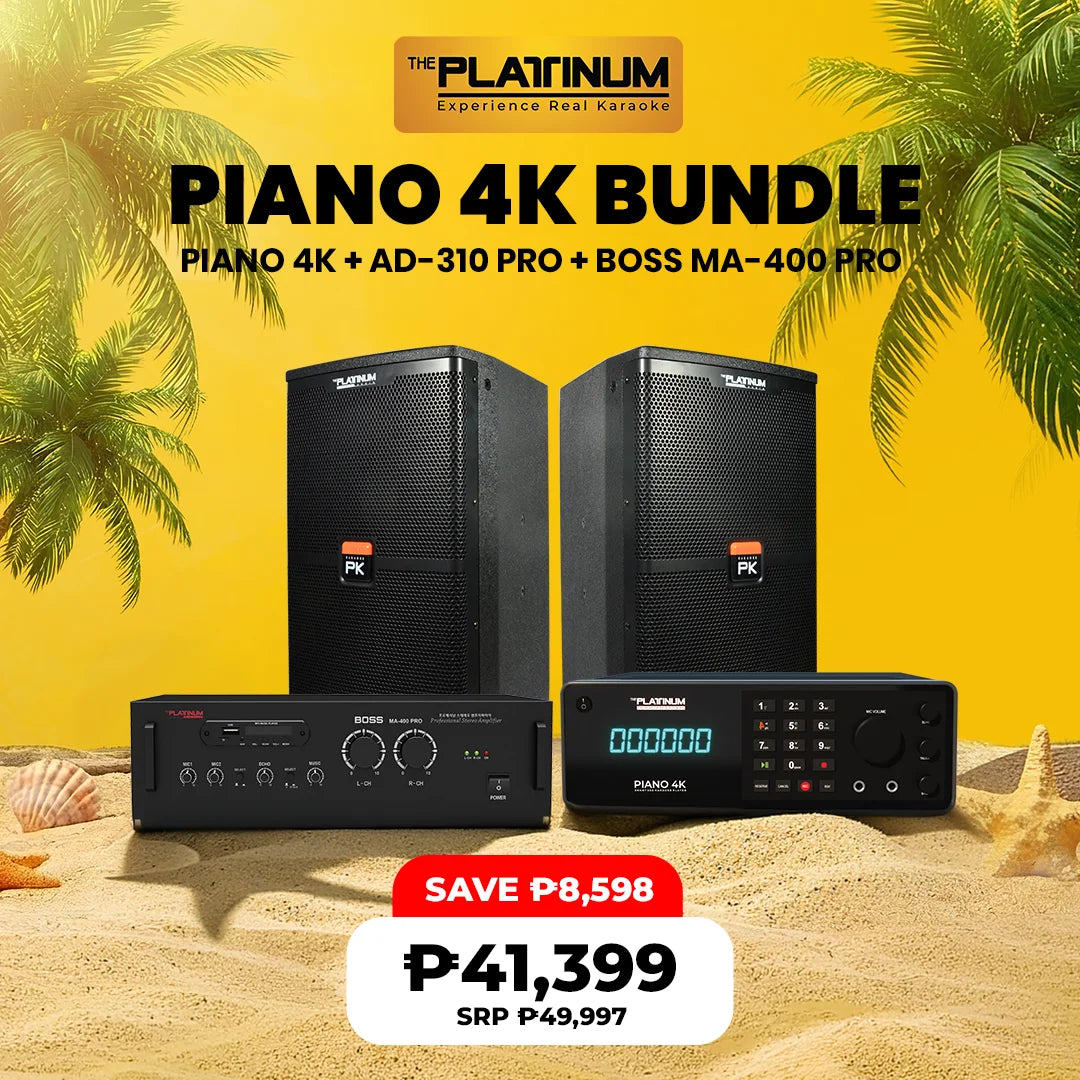 PIANO 4K + AD-310 PRO + BOSS MA-400 PRO Bundle