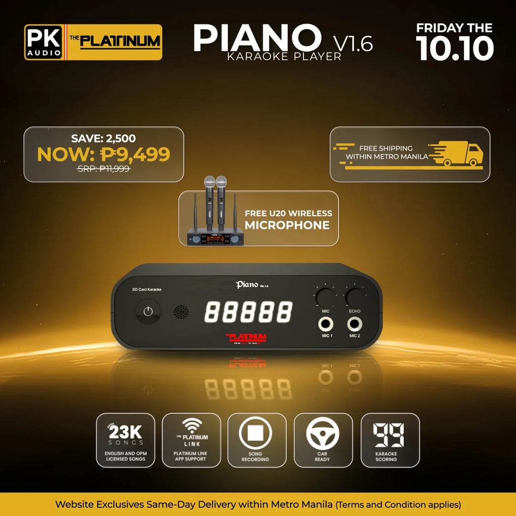Piano v1.6 with U20 Wireless Mic