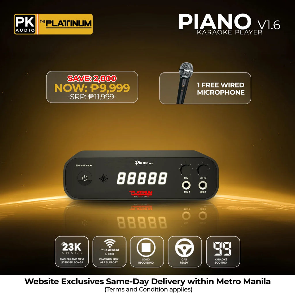 Piano v1.6 with Free Wired Microphone