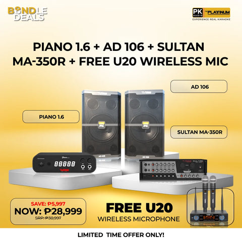 Piano 1.6 AD-106 SULTAN MA-350R FREE U20