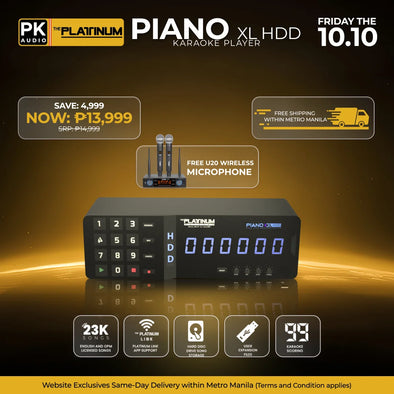 Piano XL HDD with U20 Wireless Mic