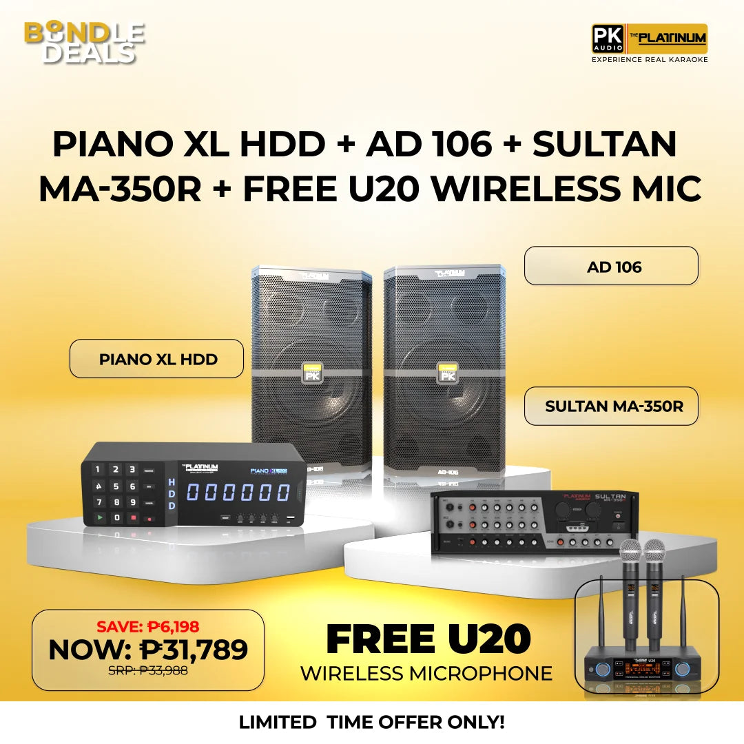 Piano XL HDD AD-106 SULTAN MA-350R FREE U20