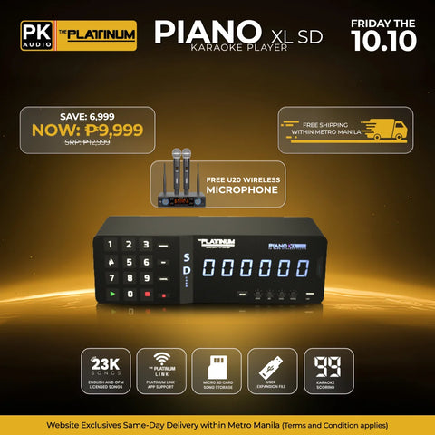 Piano XL SD with U20 Wireless Mic