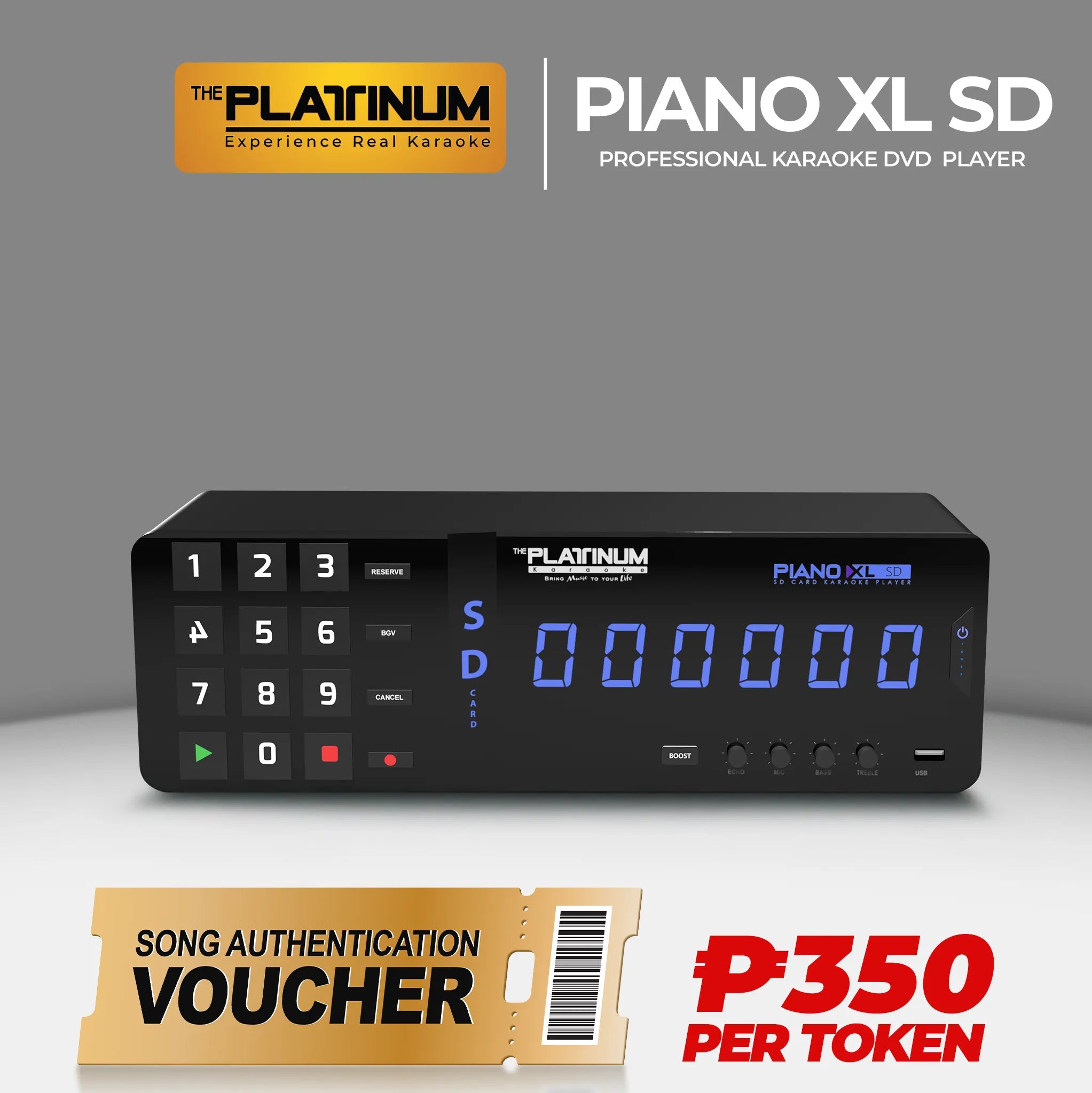 Song Authentication for Piano XL SD