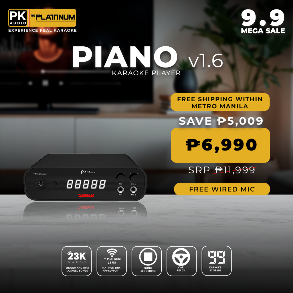 Piano v1.6 with Free 1 Wired Microphone