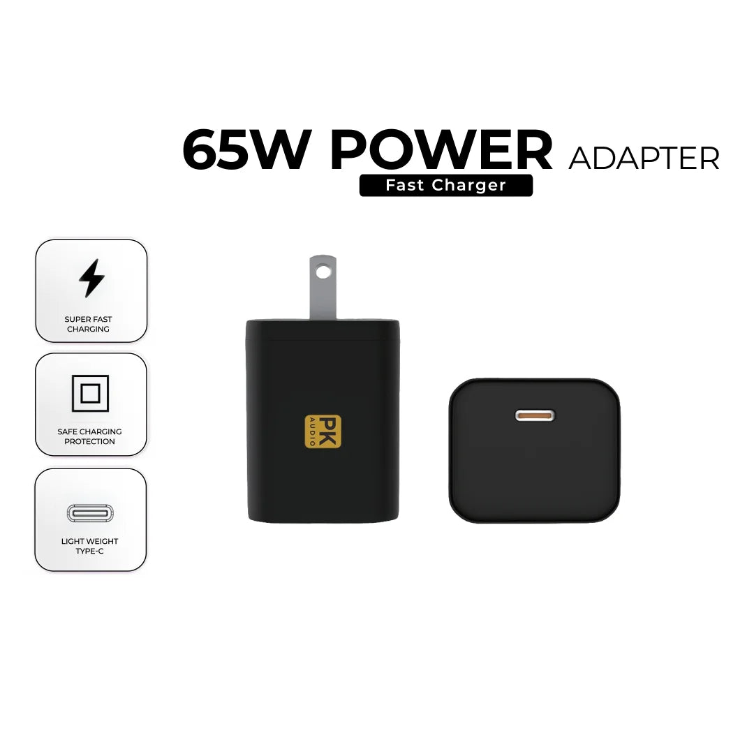 65W Power Adapter Fast Charger