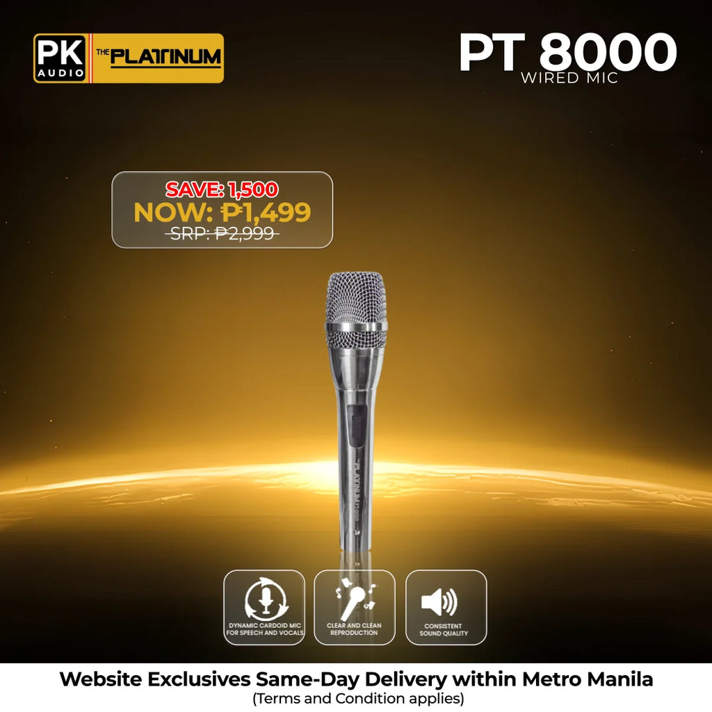 PT-8000 Wired Microphone
