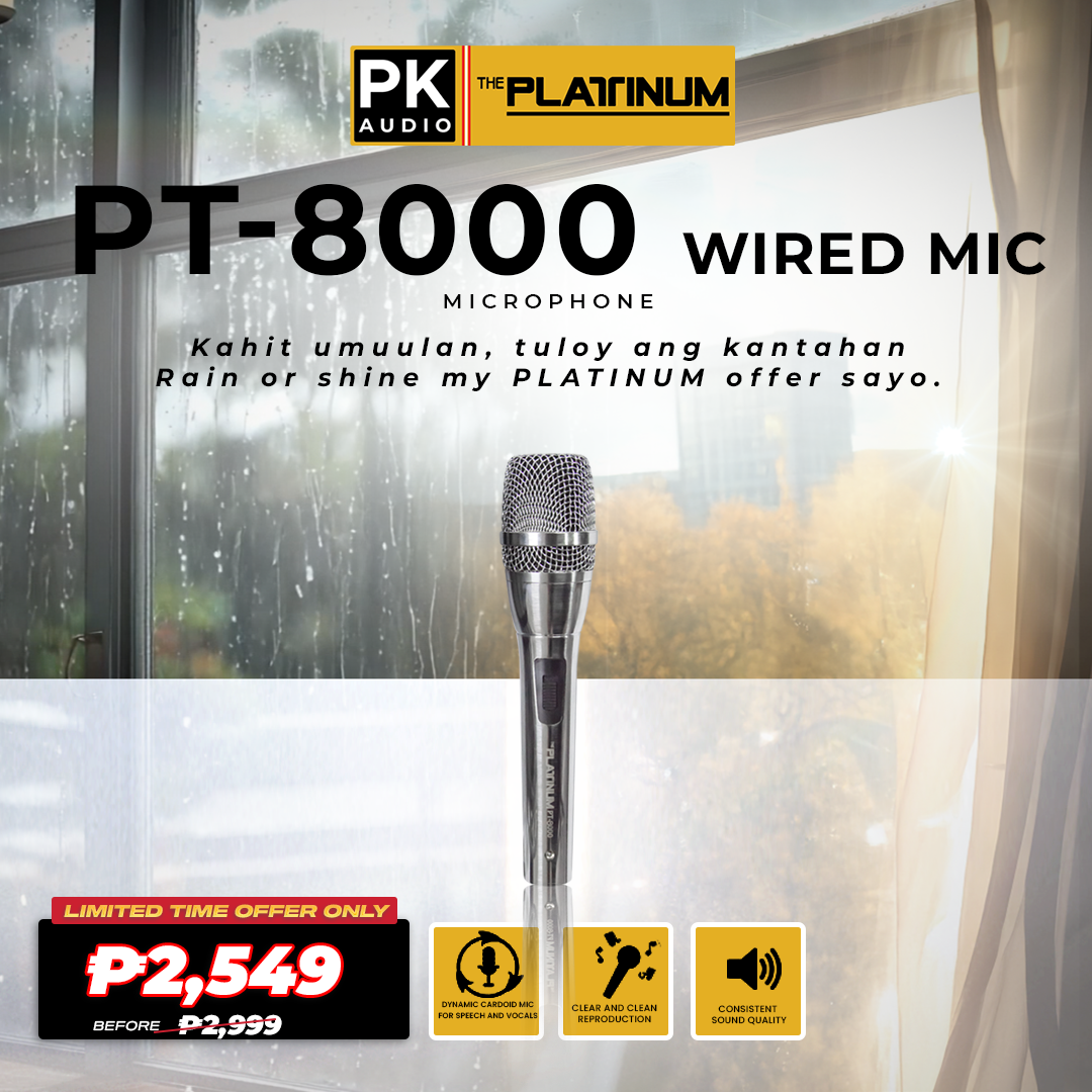 PT-8000 Wired Microphone