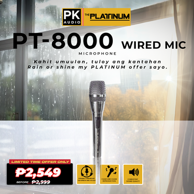 PT-8000 Wired Microphone