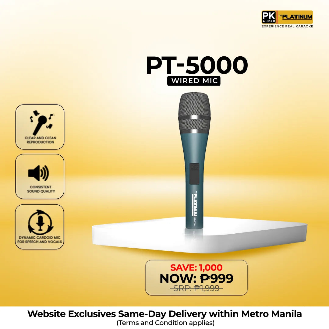 PT-5000 Wired Microphone